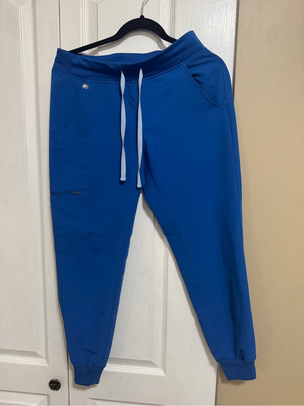 Women’s Blue Drawstring Jogger Pants